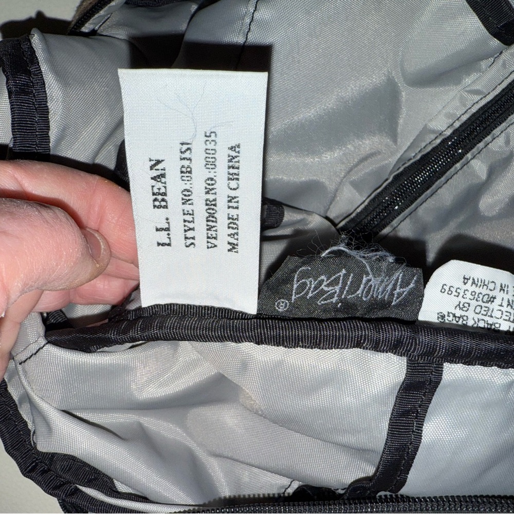 L.L. Bean Brown Paisley Shoulder Bag - Picture 8 of 8